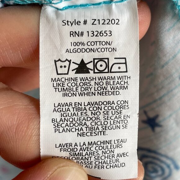 ZOE + CHLOE Bundle Two Tops Scrubs V Neck 100% Cotton Animals Cats Sea Horse , L - Picture 13 of 16